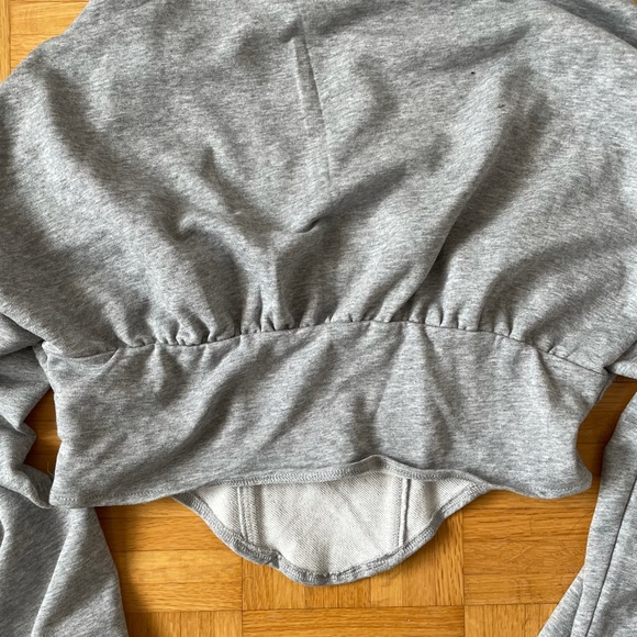 Rehab Lab Cropped Corset Hoodie - Picture 4 of 7